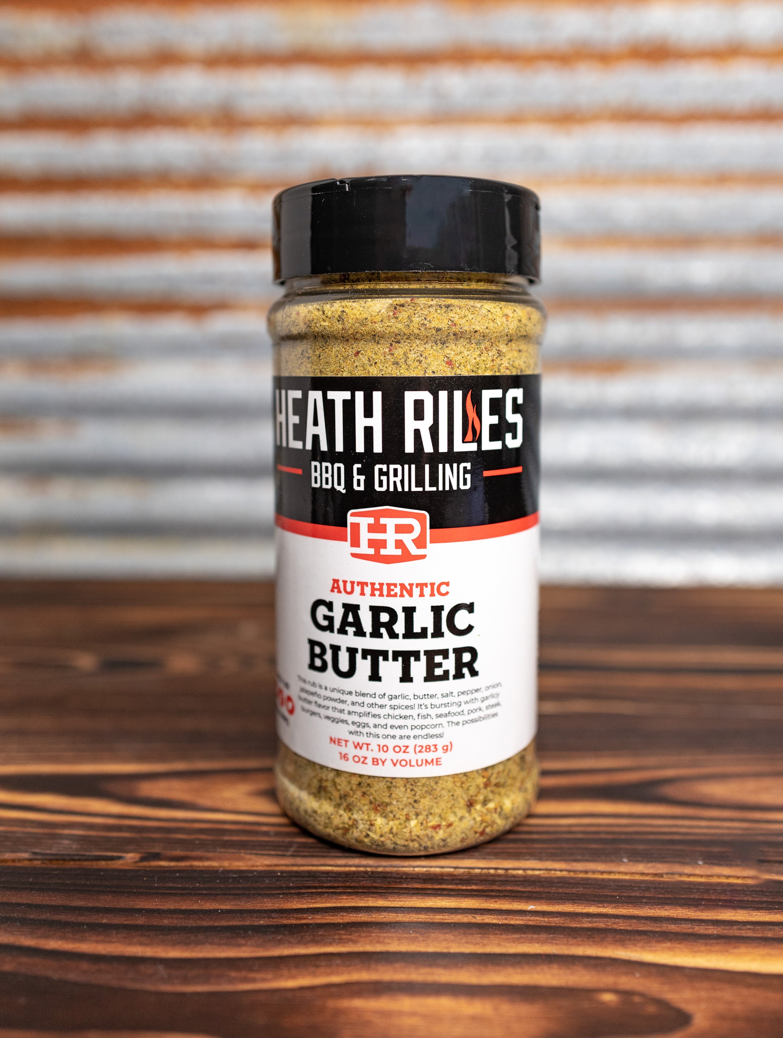 Heath Riles BBQ Garlic Jalapeno Rub, 16oz