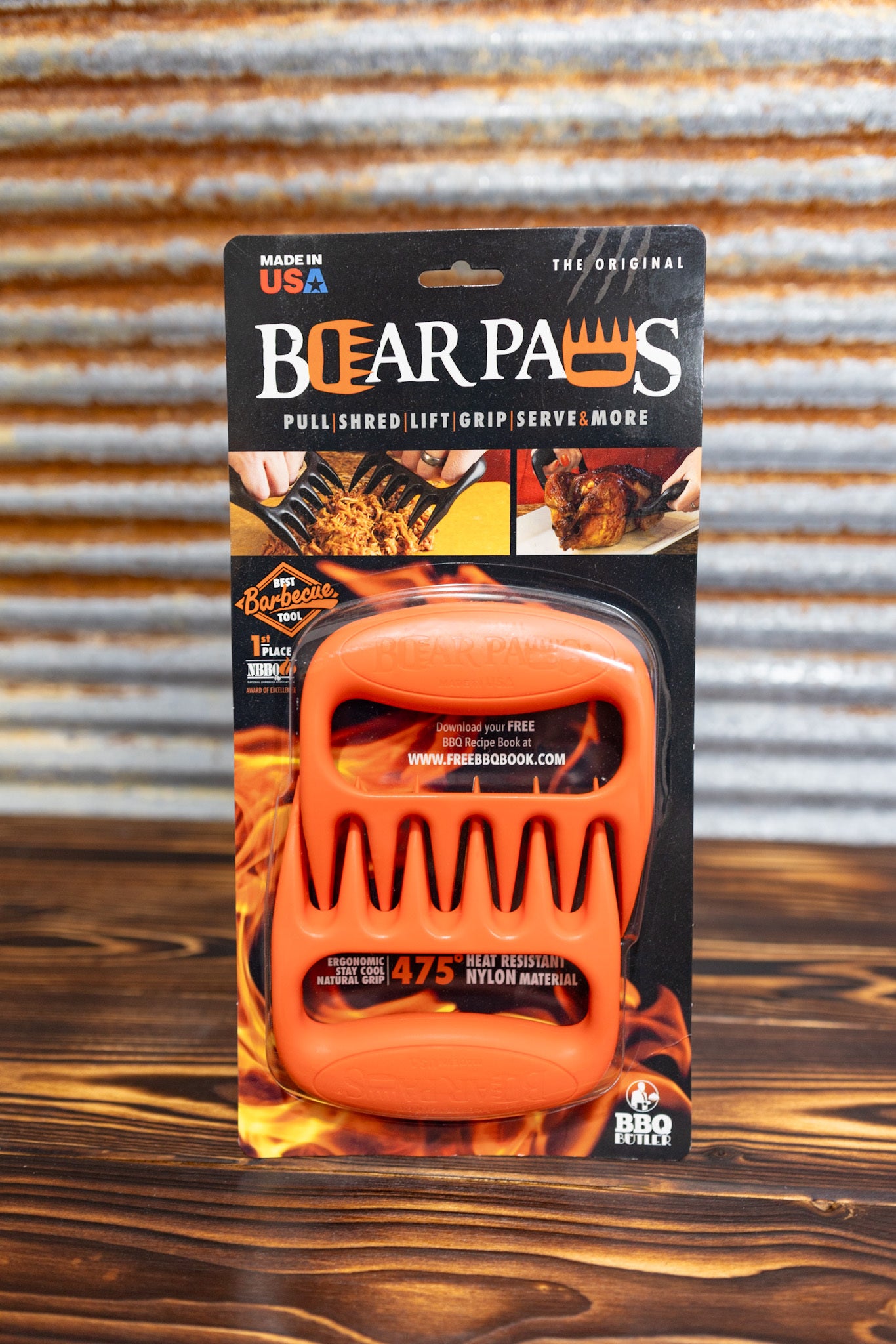 Bear Paws Orange Pits N Grills